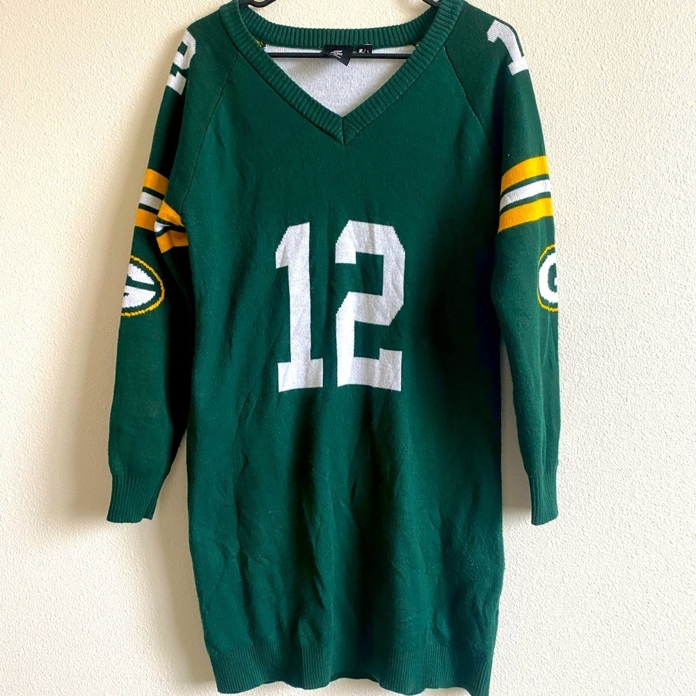 NFL team appeal sweater dress size L